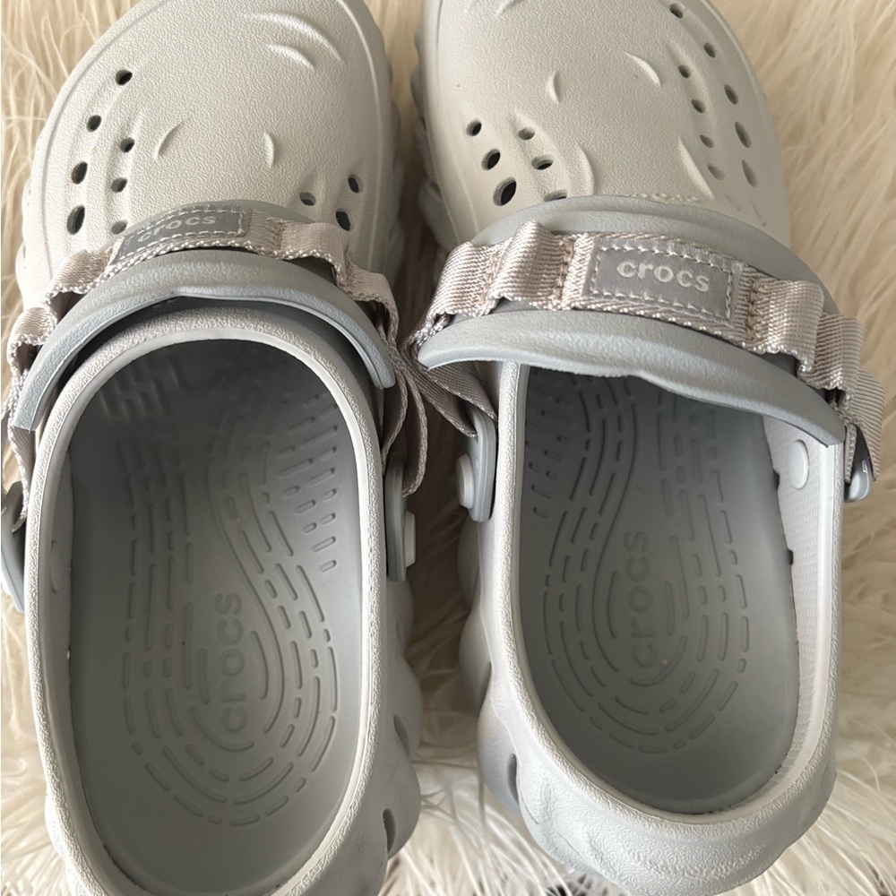 CROCS Light Gray Sandals